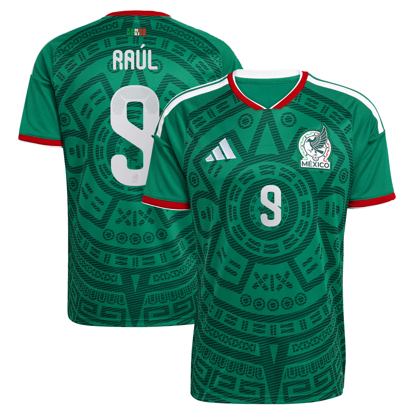 Raúl Jiménez Mexico National Team 2026 Home Replica Jersey - Green