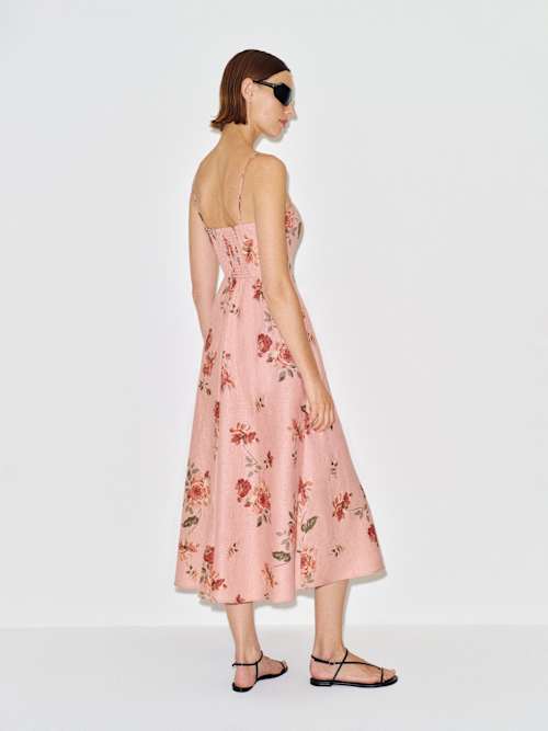 Monette Linen Dress