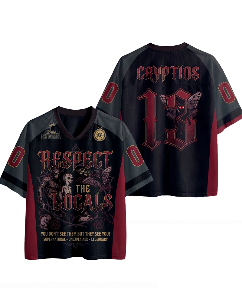 TheRetroTee Respect The Locals 1970s Mesh Jersey
