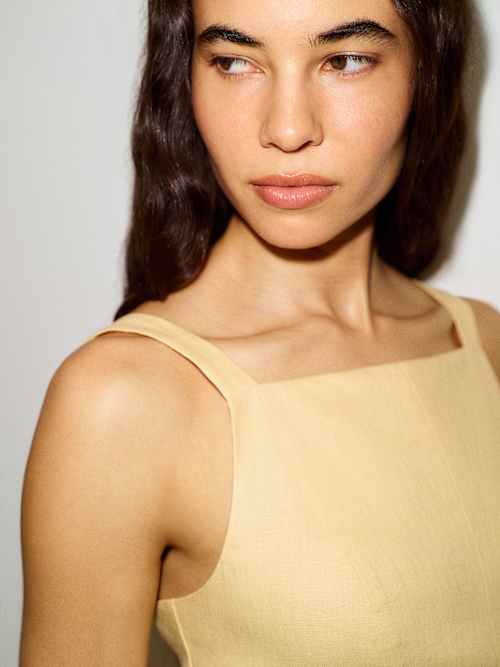 Venice Linen Dress
