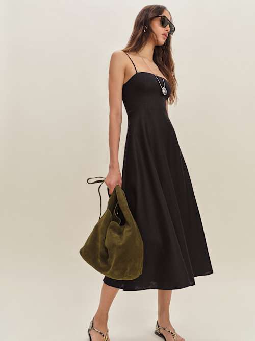 Monette Linen Dress