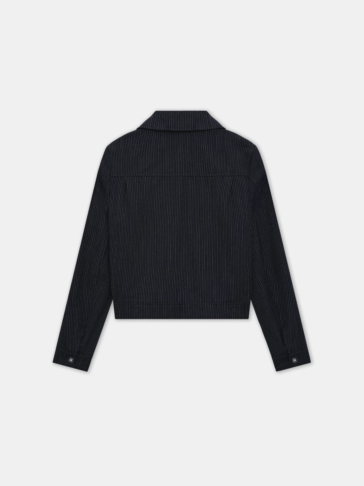 PINSTRIPE CADET JACKET - Midnight Blue