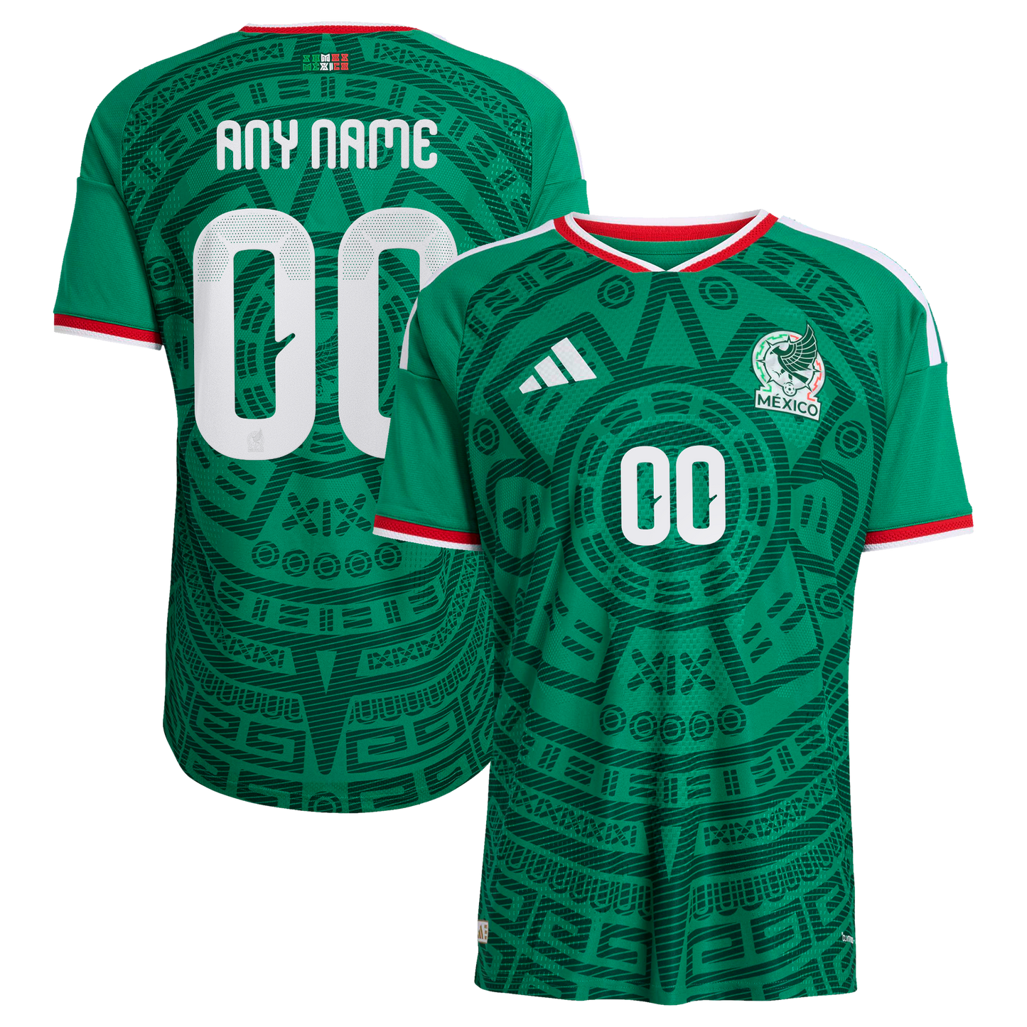 Mexico National Team 2026 Home Custom Jersey - Green