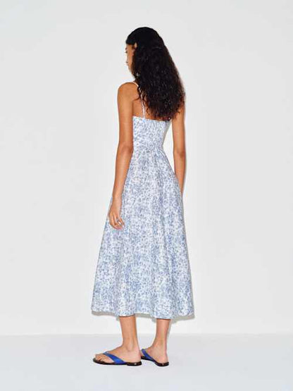 Monette Linen Dress