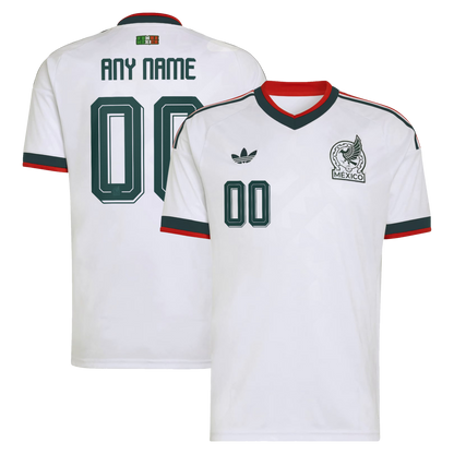 Mexico National Team 2026 Away Replica Custom Jersey - White