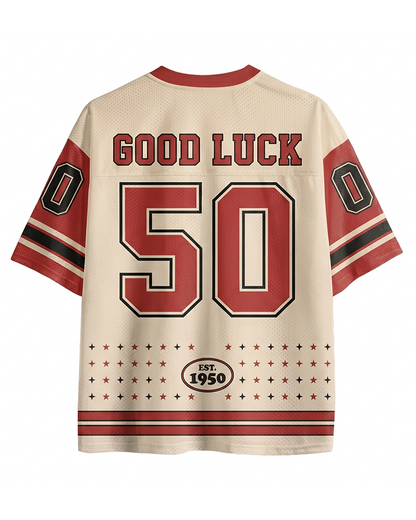 TheRetroTee I Want You To Know That Someone Cares 1950s Mesh Jersey