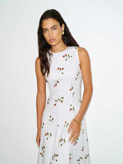 Cecilia Linen Dress