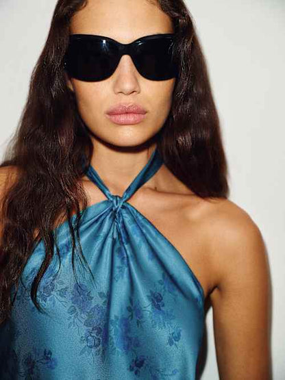 Opaline Silk Dress