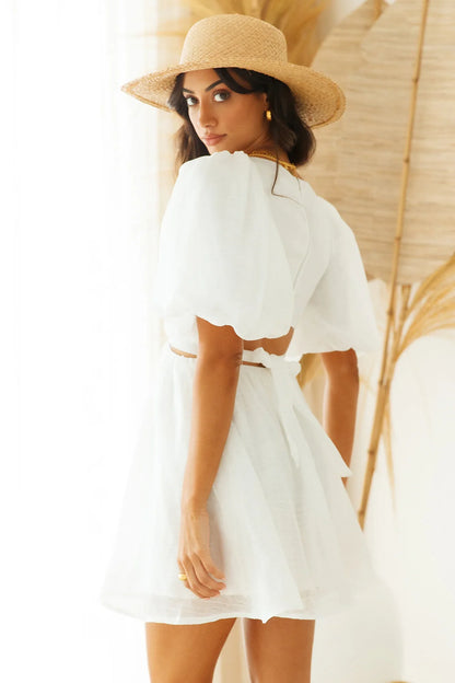 Sweet Fondant Dress White