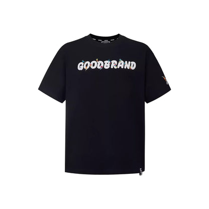 GOODBRAND Fun Ice Cream Pulp Embroidery Tee Black (SS26)