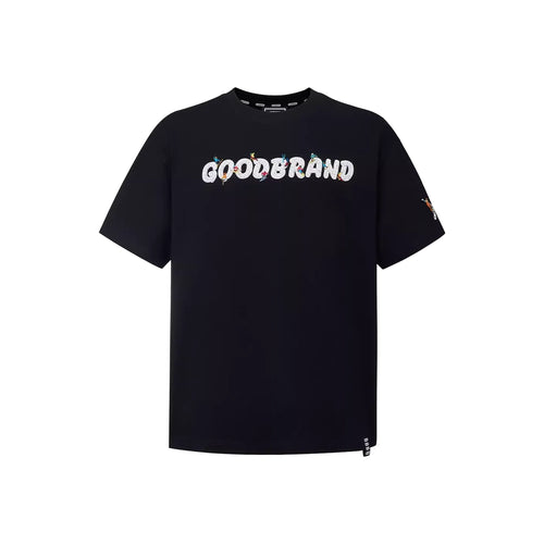 GOODBRAND Fun Ice Cream Pulp Embroidery Tee Black (SS26)