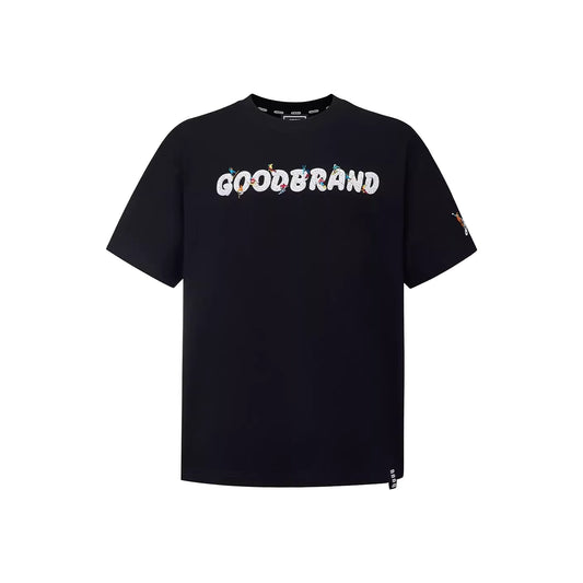 GOODBRAND Fun Ice Cream Pulp Embroidery Tee Black (SS26)