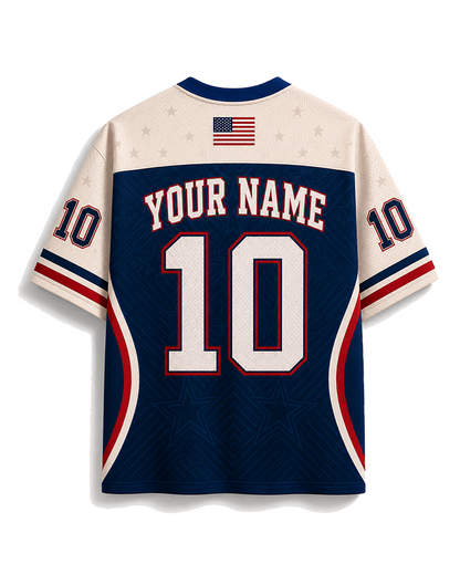 TheRetroTee USA 26 Retro Soccer Mesh Jersey