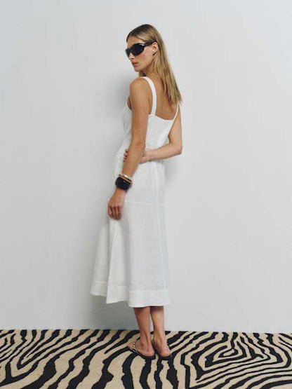 Venice Linen Dress