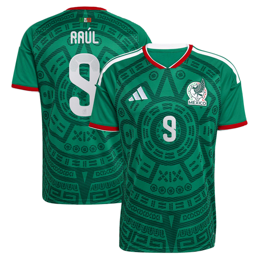Raúl Jiménez Mexico National Team 2026  Home Replica Jersey - Green