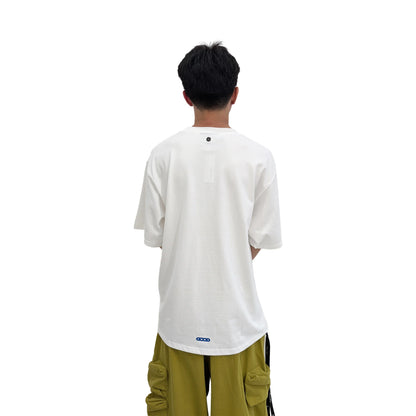 GOODBRAND Schnauzer Cross Tatami Tee White (SS25)
