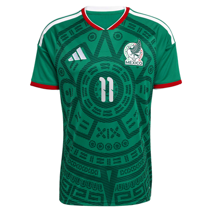 Santiago Gimenez Mexico National Team 2026  Home Replica Jersey - Green