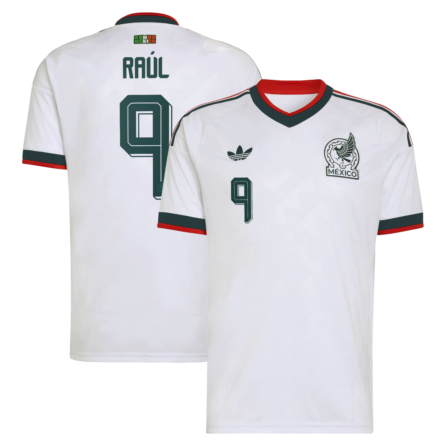 Raúl Jiménez Mexico National Team 2026  Away Replica Jersey - White