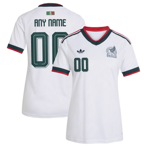Mexico National Team Women's 2026 Away Replica Custom Jersey - White