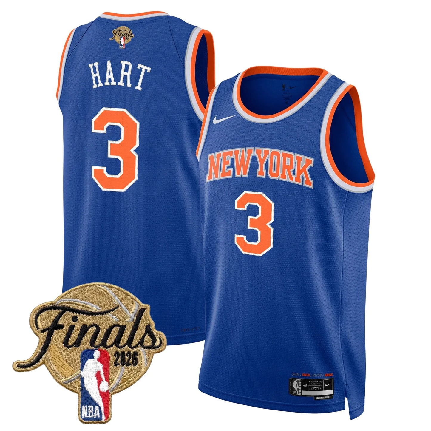 Men's NYK 2026 Finals Swingman Jersey - All Stitched