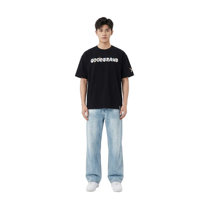 GOODBRAND Fun Ice Cream Pulp Embroidery Tee Black (SS26)