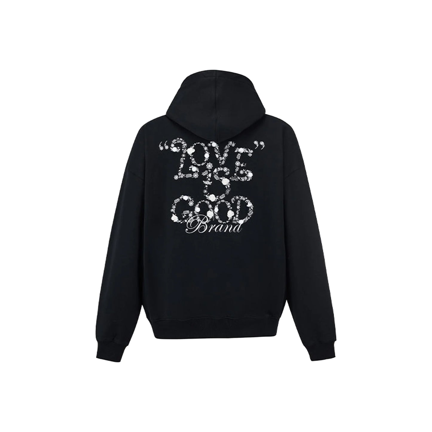 GOODBRAND Flower Fragrance Hoodie Black (FW25)