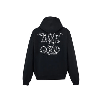 GOODBRAND Flower Fragrance Hoodie Black (FW25)