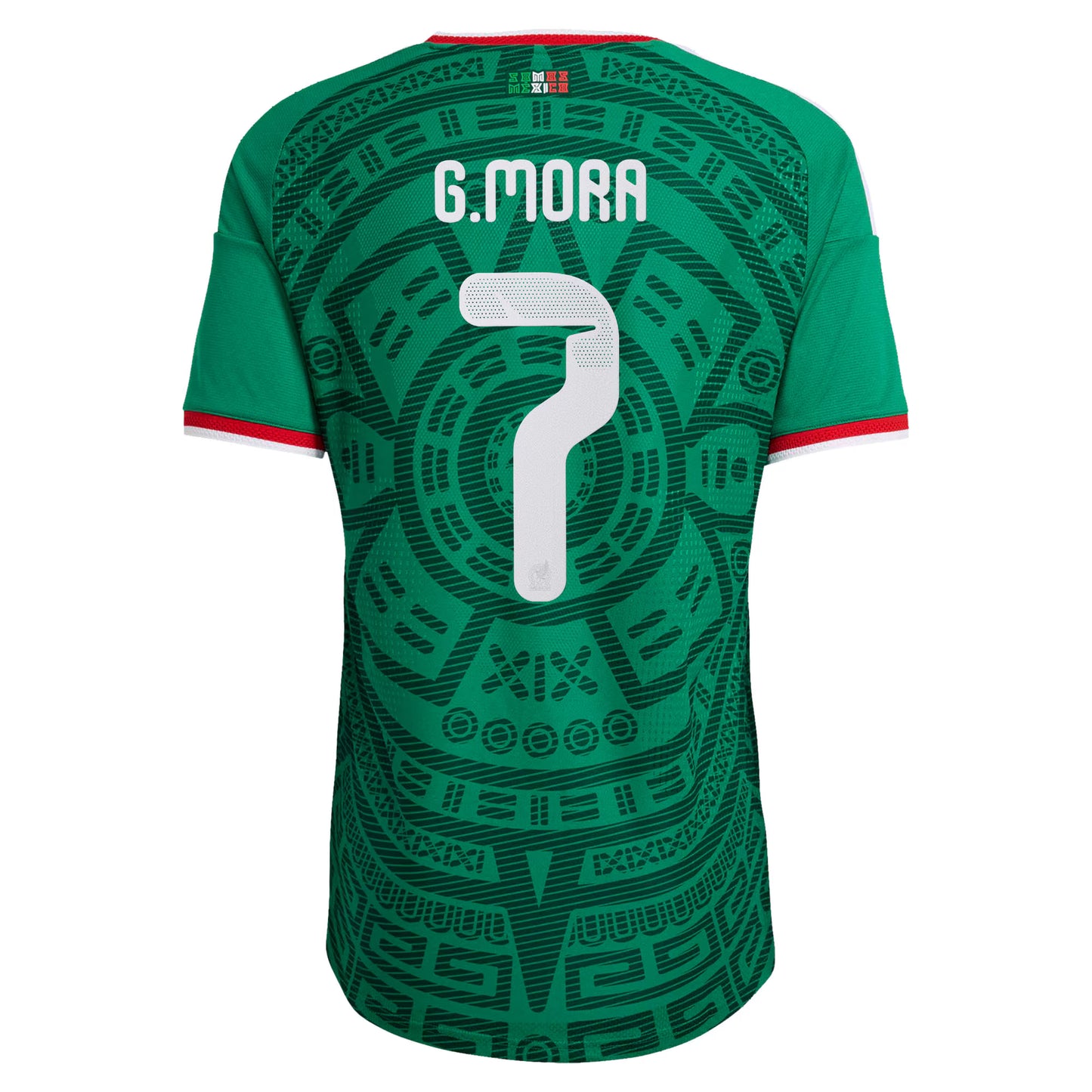 Gilberto Mora Mexico National Team 2026  Home On-Field Jersey - Green