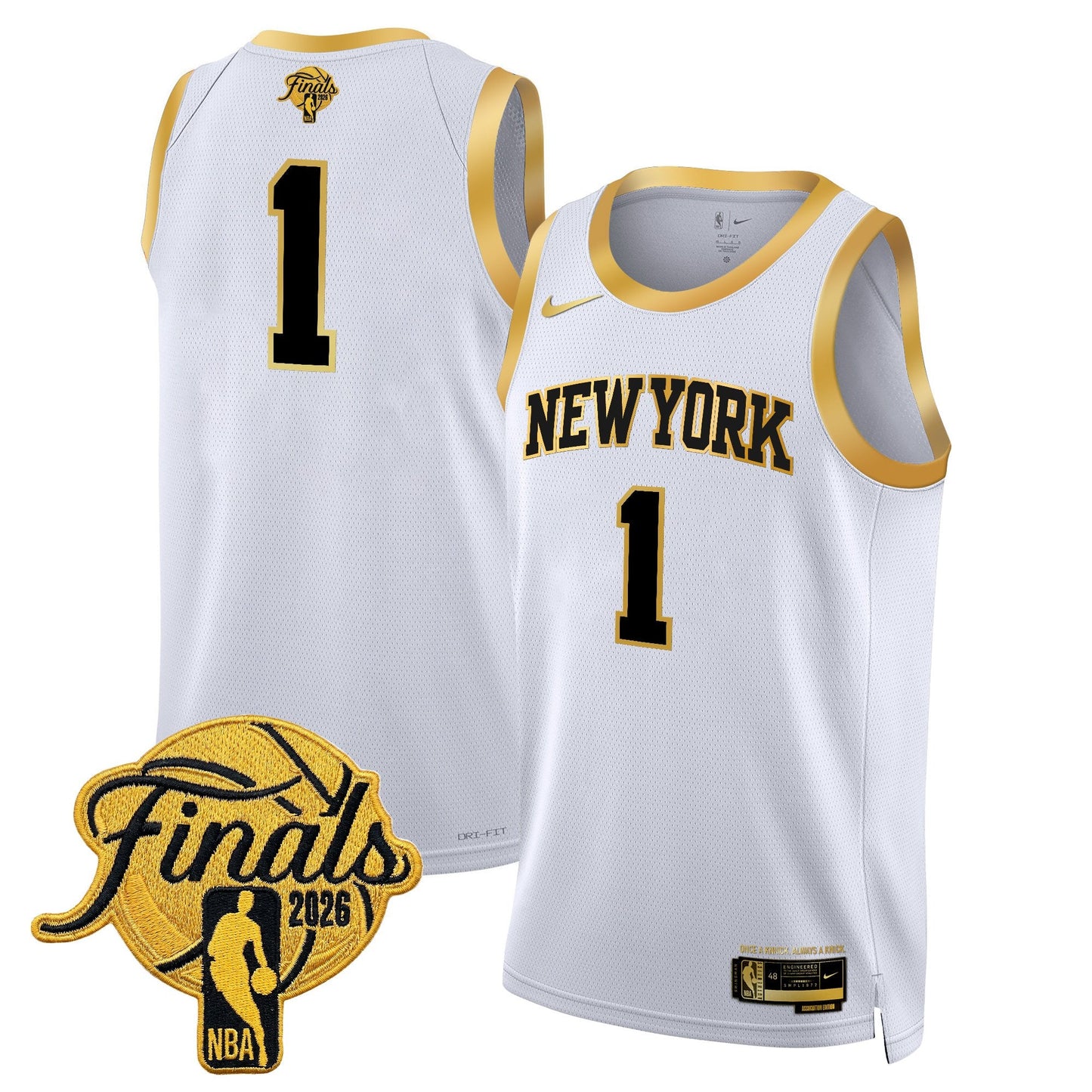 Men's NYK 2026 Finals Swingman Jersey - All Stitched