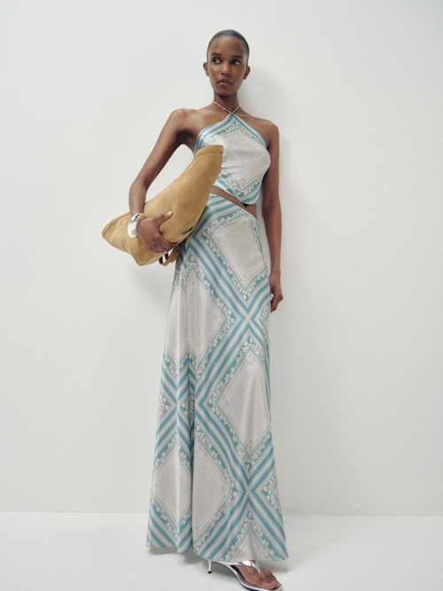 Effie Silk Two Piece