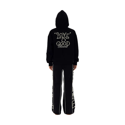 GOODBRAND Pearl Zip-Up Hoodie Black (FW24)