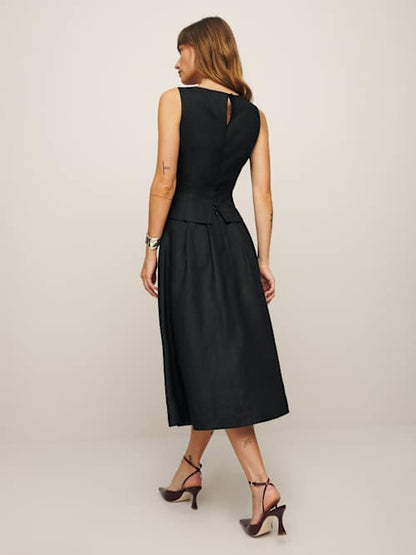 Moya Linen Two Piece