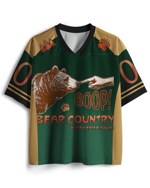 TheRetroTee Boop 1990s Mesh Jersey