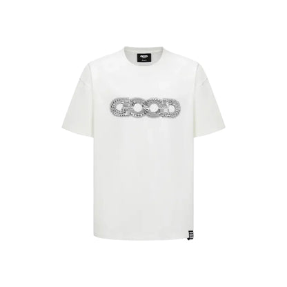 GOODBRAND Fragmented Metal Logo S/S Tee White (SS25)