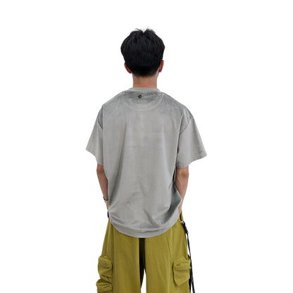 GOODBRAND Sparkling Embroidered Tee Grey (SS25)