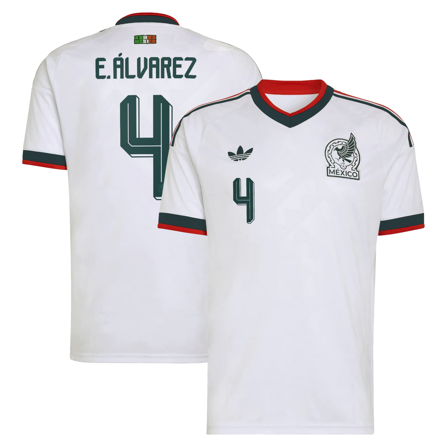 Edson Álvarez Mexico National Team 2026  Away Replica Jersey - White