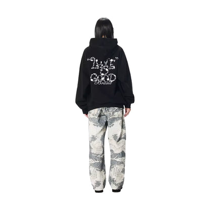 GOODBRAND Flower Fragrance Hoodie Black (FW25)