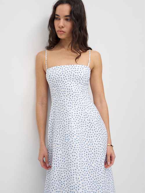 Monette Linen Dress