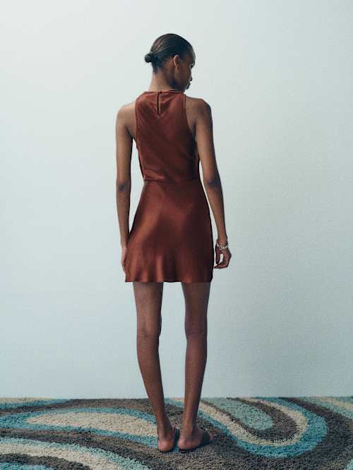Stelliana Silk Dress