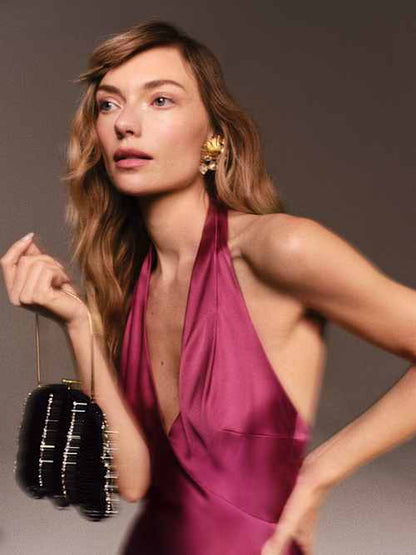 Petites Daniela Silk Dress