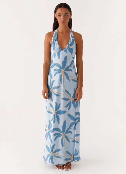 Angie Maxi Dress - Opulent Blue