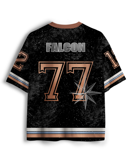 TheRetroTee 1977 Sci-Fi Spacecraft Inspired Mesh Jersey