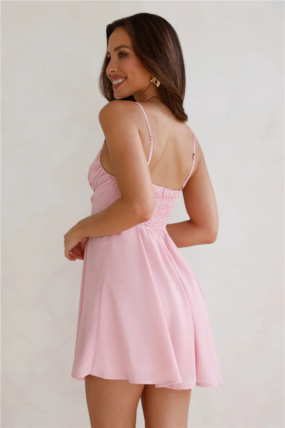 Smile Back At Me Mini Dress Yellow
