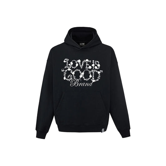 GOODBRAND Flower Fragrance Hoodie Black (FW25)