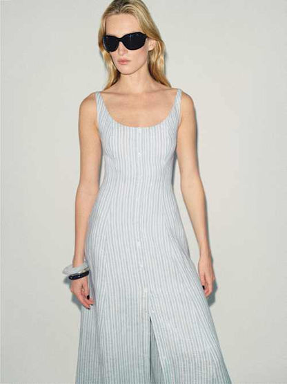 Fraise Linen Dress