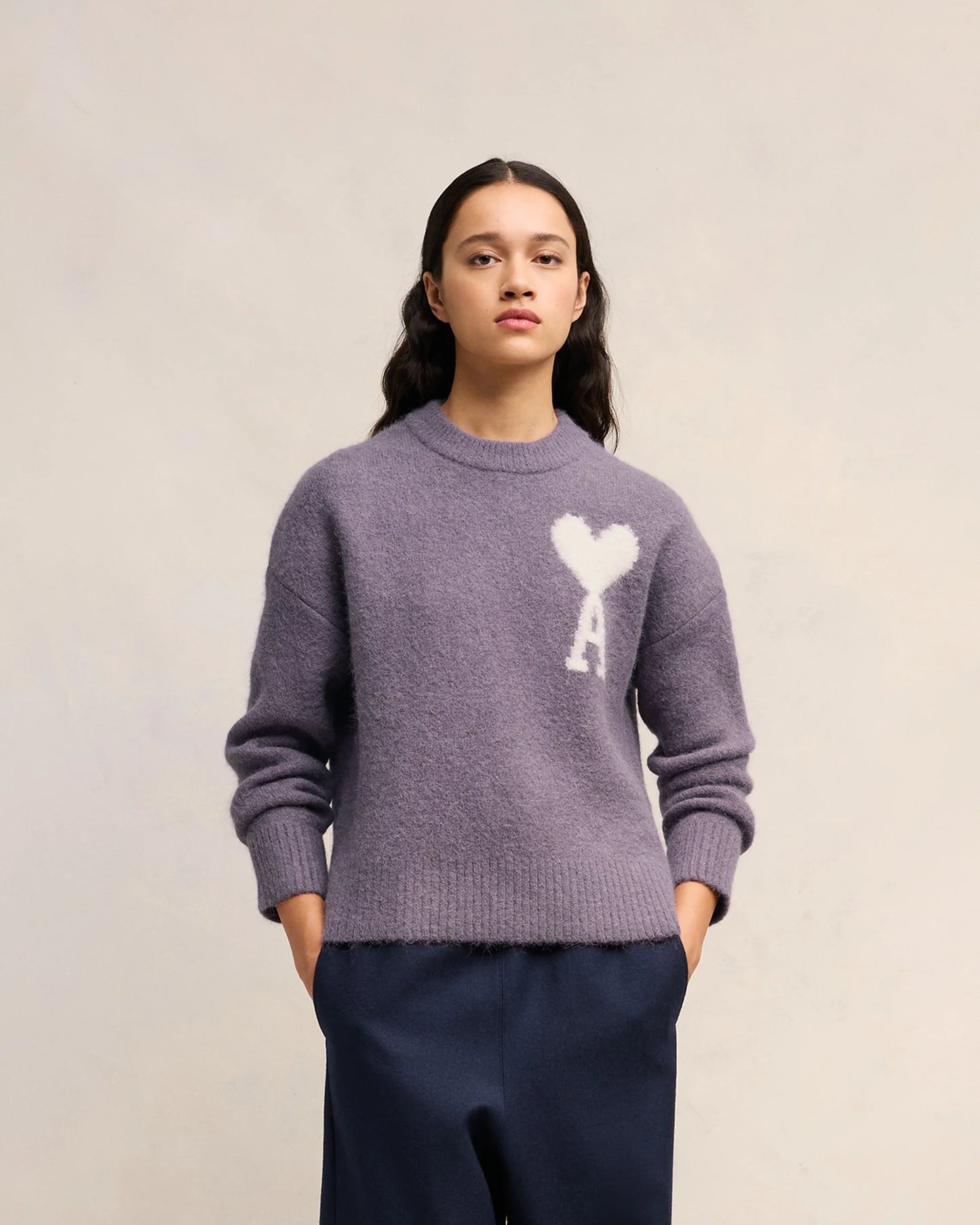 Off-White Ami de Coeur Crew Neck Sweater