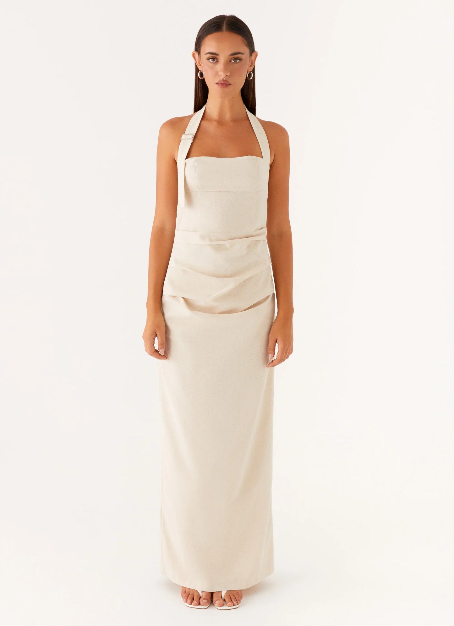 Rumour Has It Maxi Dress - Oatmeal