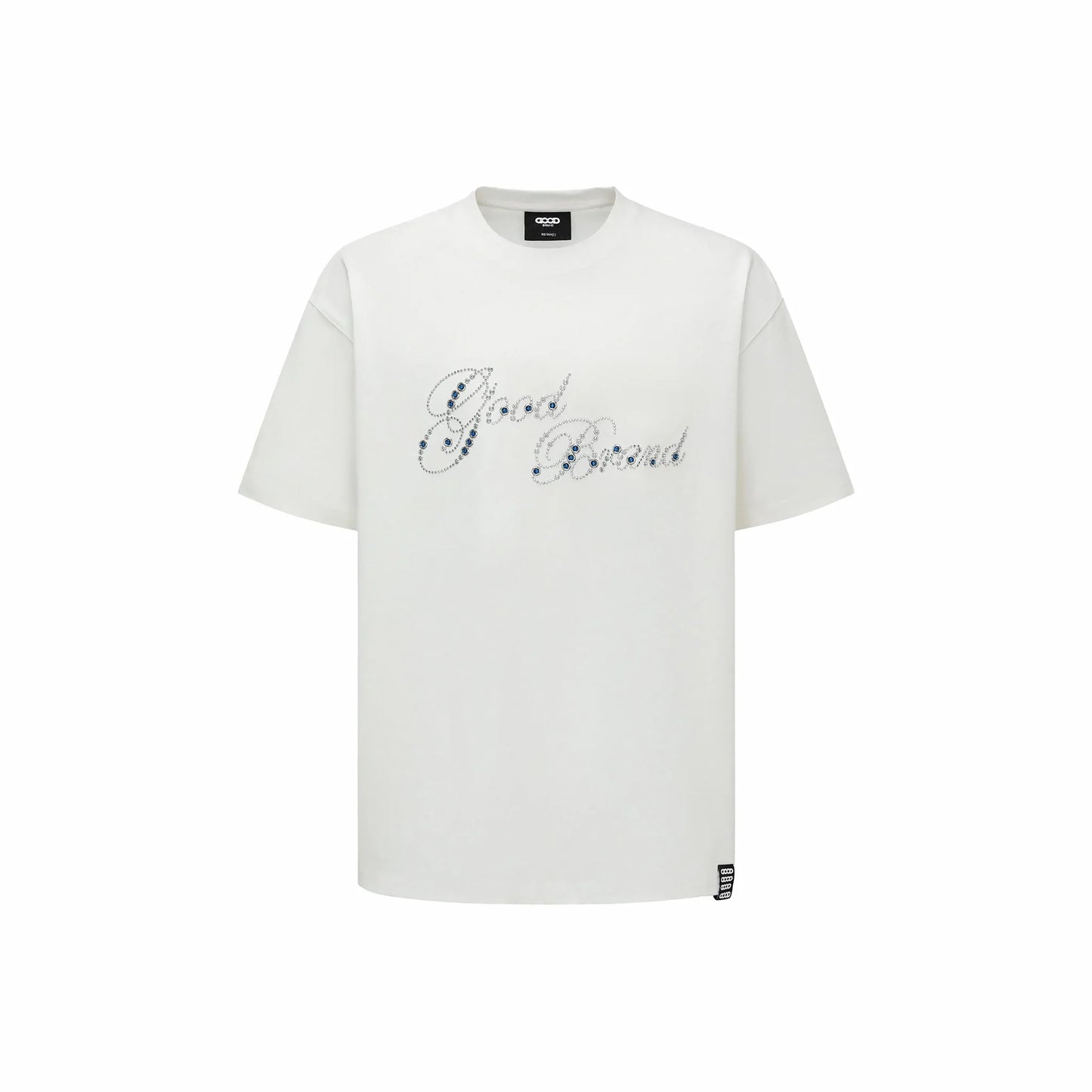 GOODBRAND GOOD Floral Hot Stamping S/S Tee White (SS25)