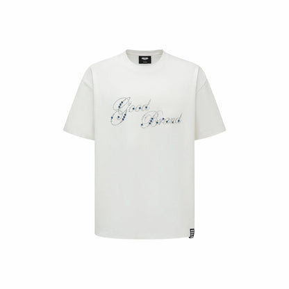 GOODBRAND GOOD Floral Hot Stamping S/S Tee White (SS25)