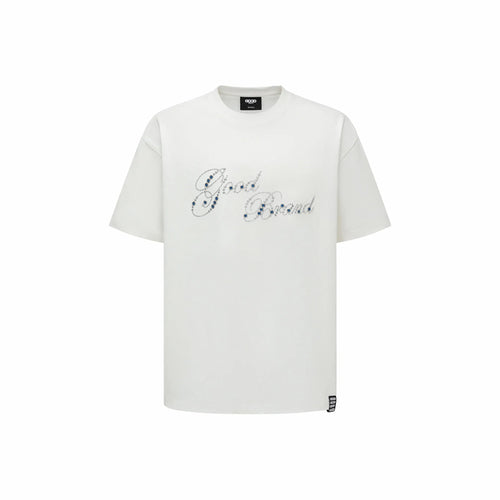 GOODBRAND GOOD Floral Hot Stamping S/S Tee White (SS25)